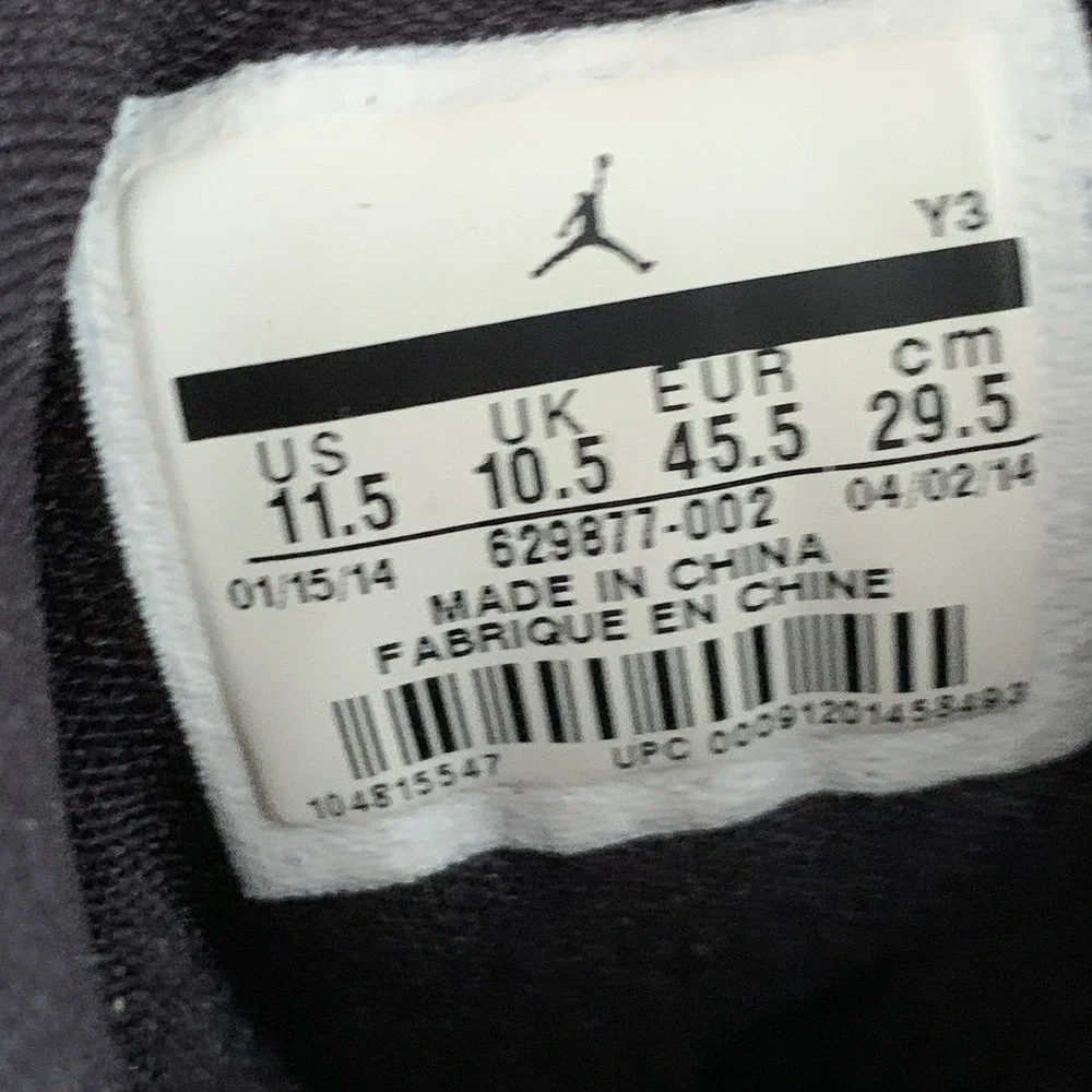 Nike Air Jordan SC-3 Wolf Gray Sneakers Men's  11.5